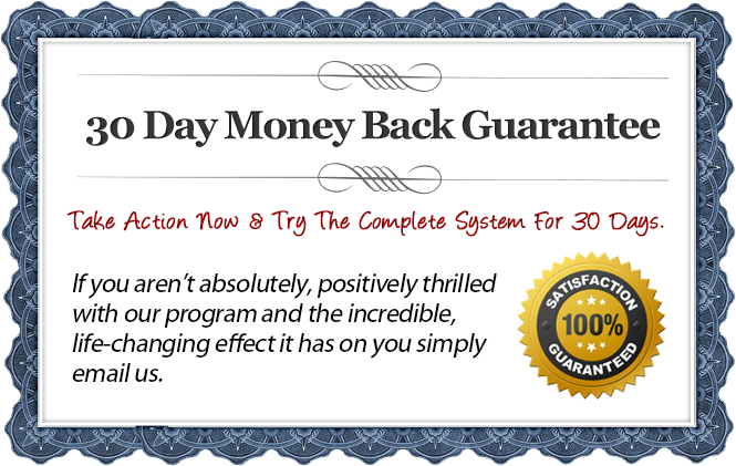 30 day money back guarantee